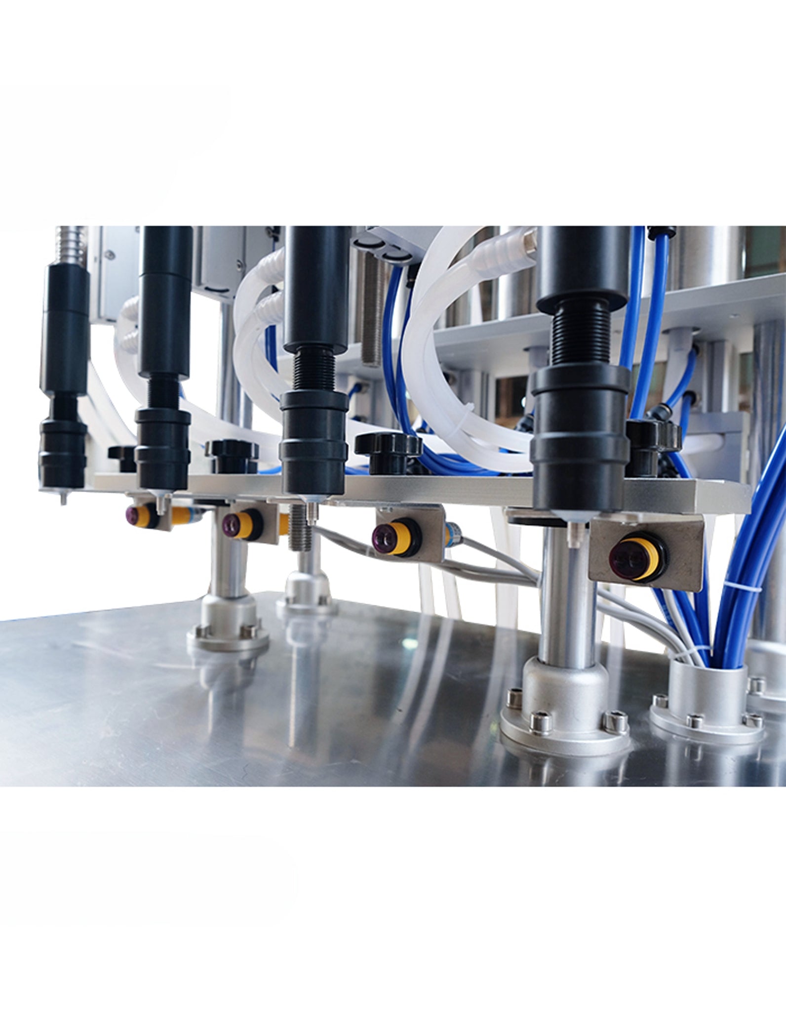 4 Filling Nozzles Equal Liquid Level Vacuum Bottle Perfume Filling Machine